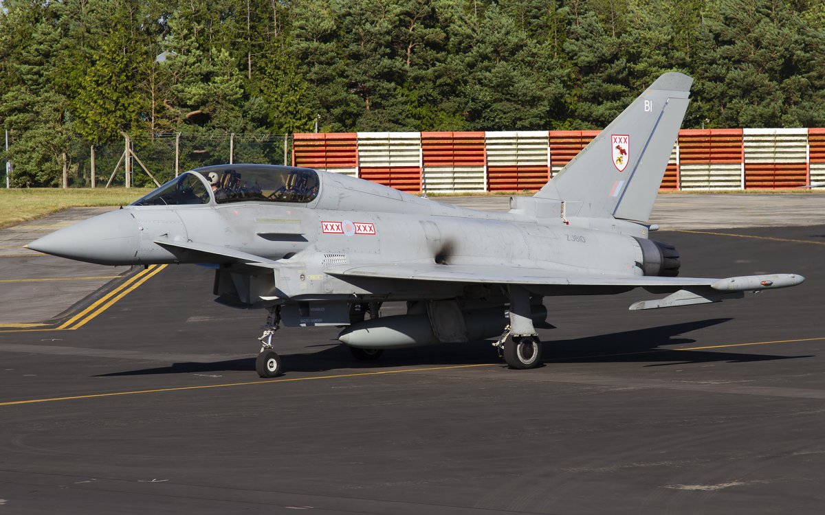 ZJ810, Eurofighter Typhoon, photographed by Chris Lofting