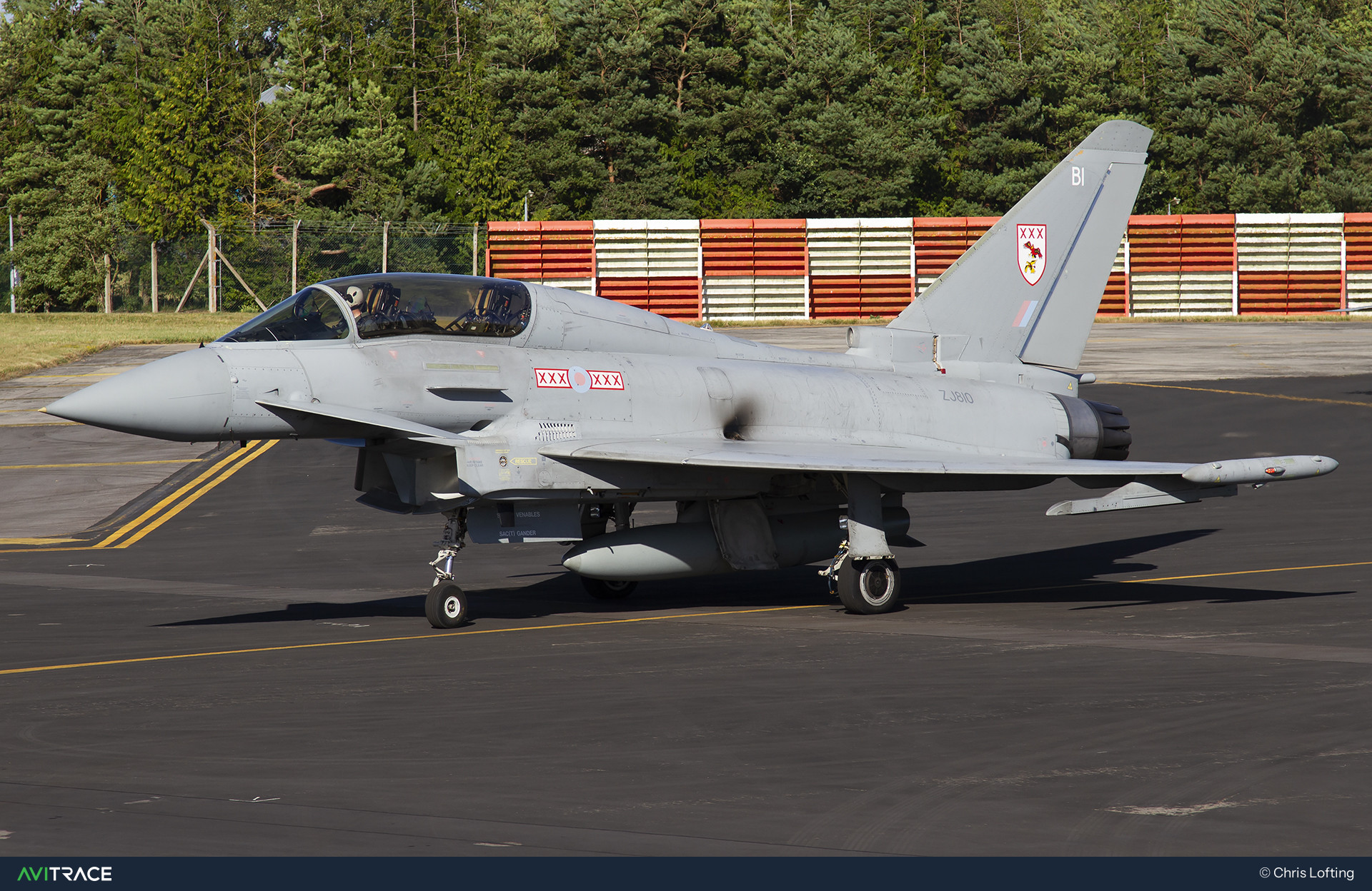 ZJ810, Eurofighter Typhoon, photographed by Chris Lofting