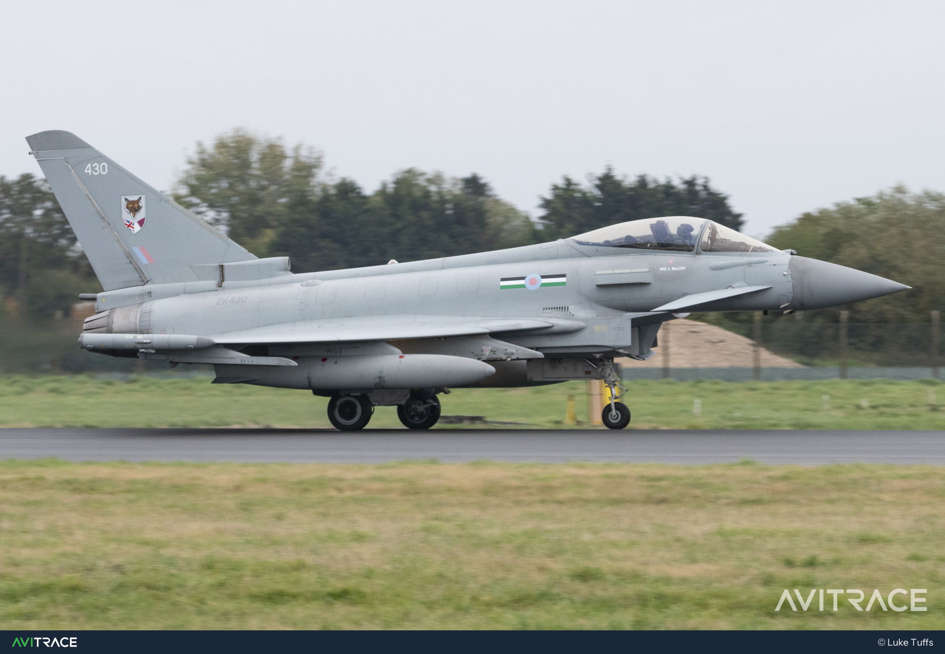 ZK430, Typhoon FGR4, photographed by Luke Tuffs