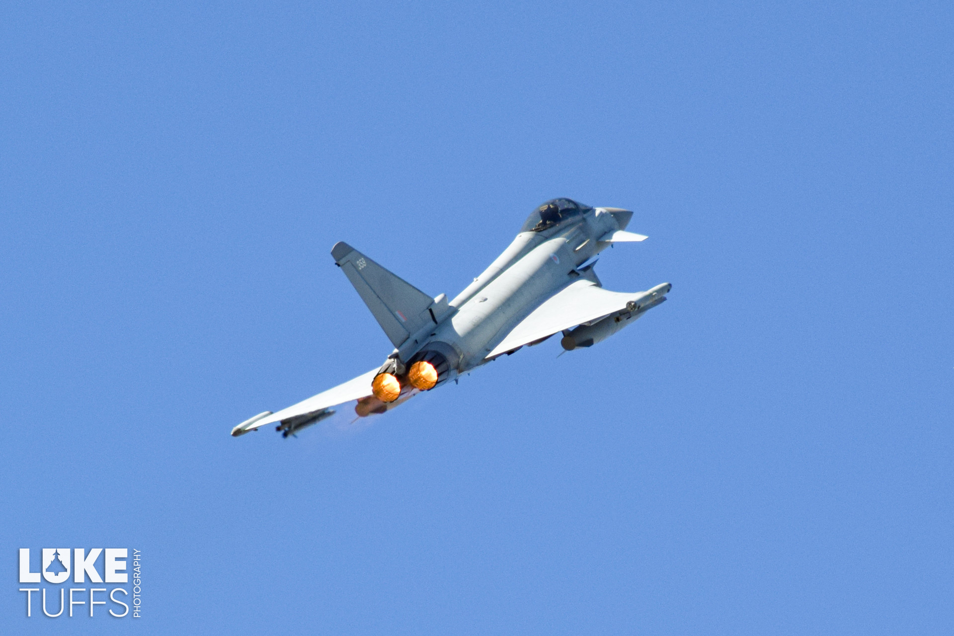 ZK359, Typhoon FGR4, photographed by Luke Tuffs
