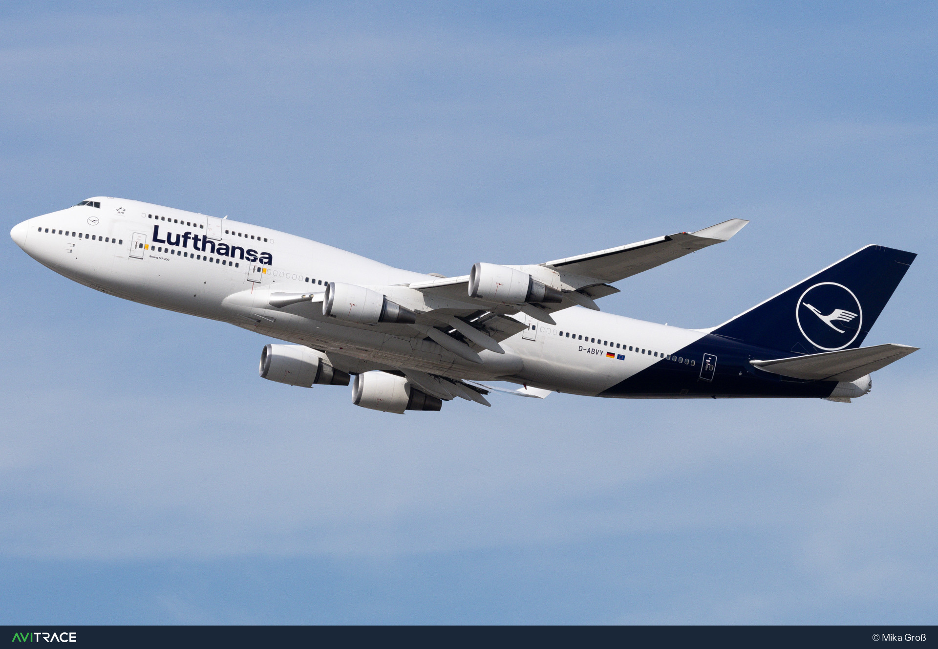 D-ABVY, Boeing 747-430, photographed by Mika Groß