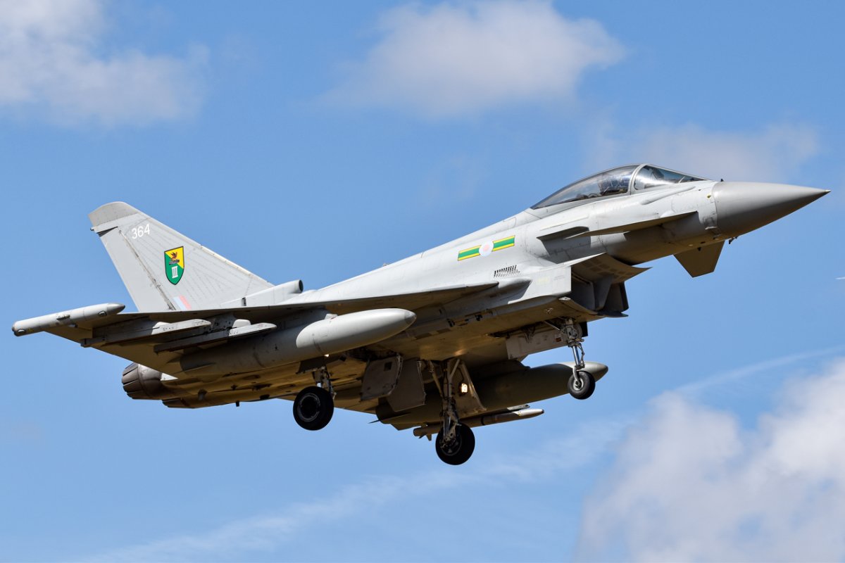 ZK364, Typhoon FGR4, photographed by Luke Tuffs