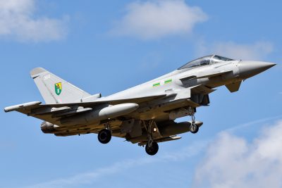 ZK364, Typhoon FGR4, photographed by Luke Tuffs