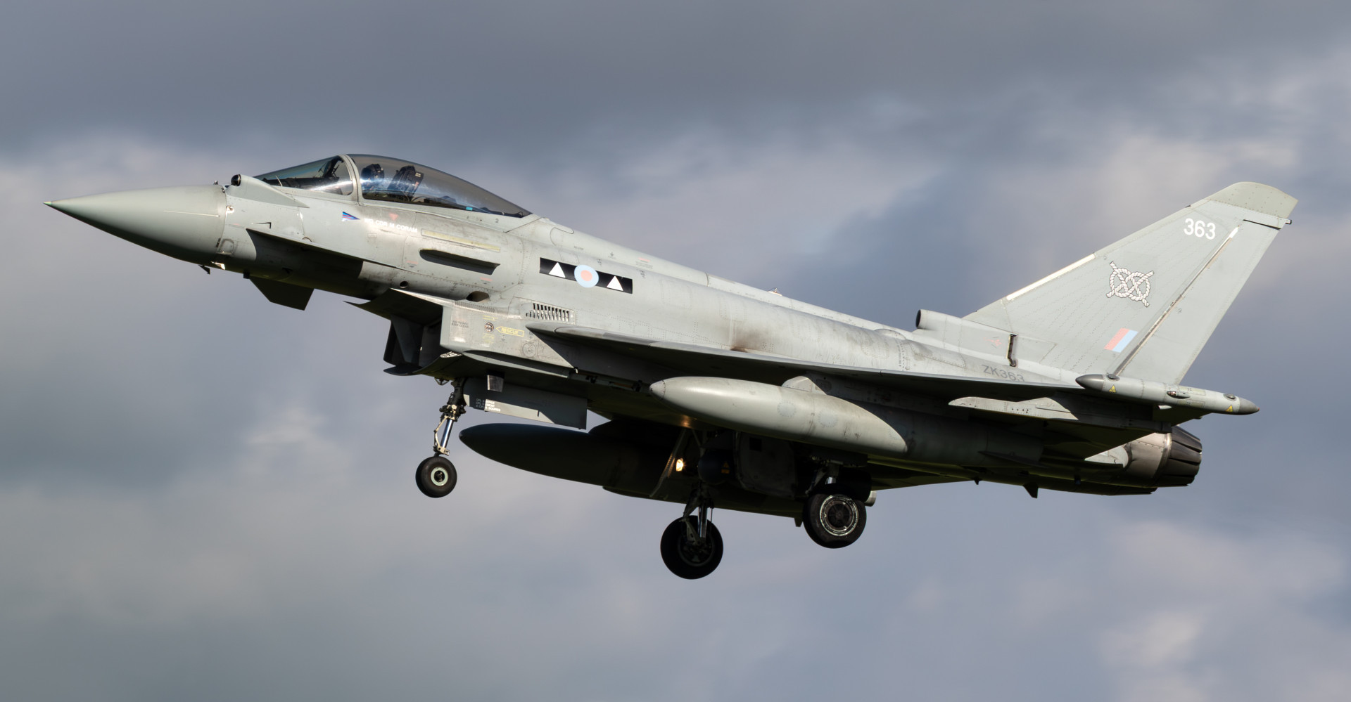 ZK363, Eurofighter Typhoon FGR4, photographed by Josh Wylie