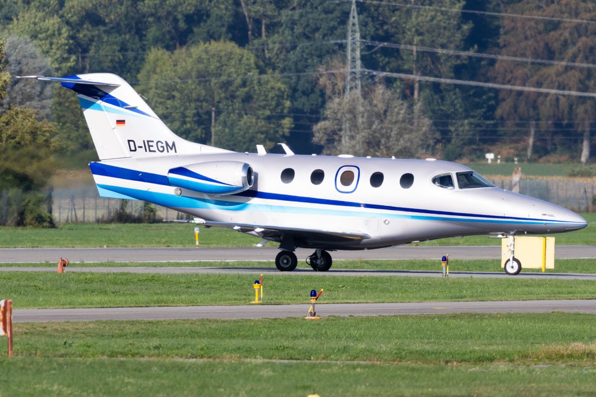 D-IEGM, Raytheon 390 Premier IA, photographed by Mika Groß