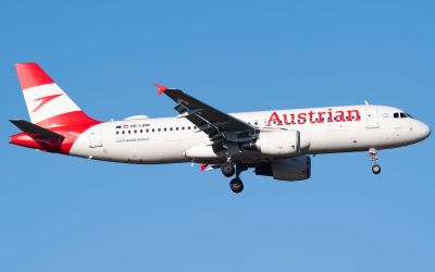 OE-LBM, Airbus A320-214, photographed by Luca Vasiliu