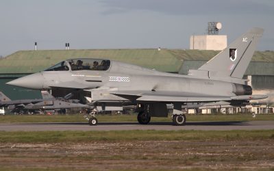 ZJ800, Eurofighter Typhoon T3, photographed by Chris Lofting