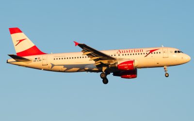 OE-LXB, Airbus A320-216, photographed by Luca Vasiliu