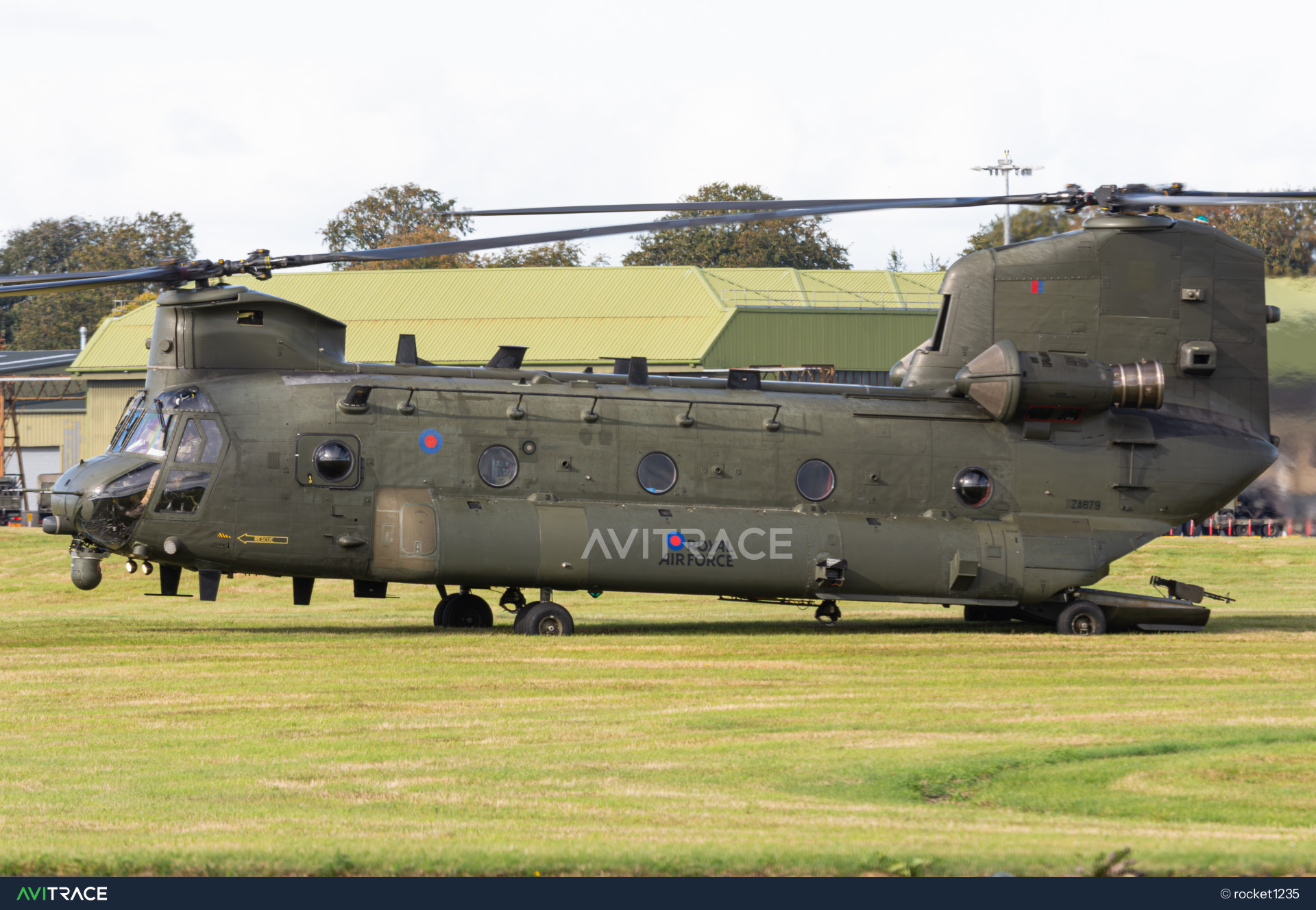 ZA679, Chinook HC.6A, photographed by rocket1235