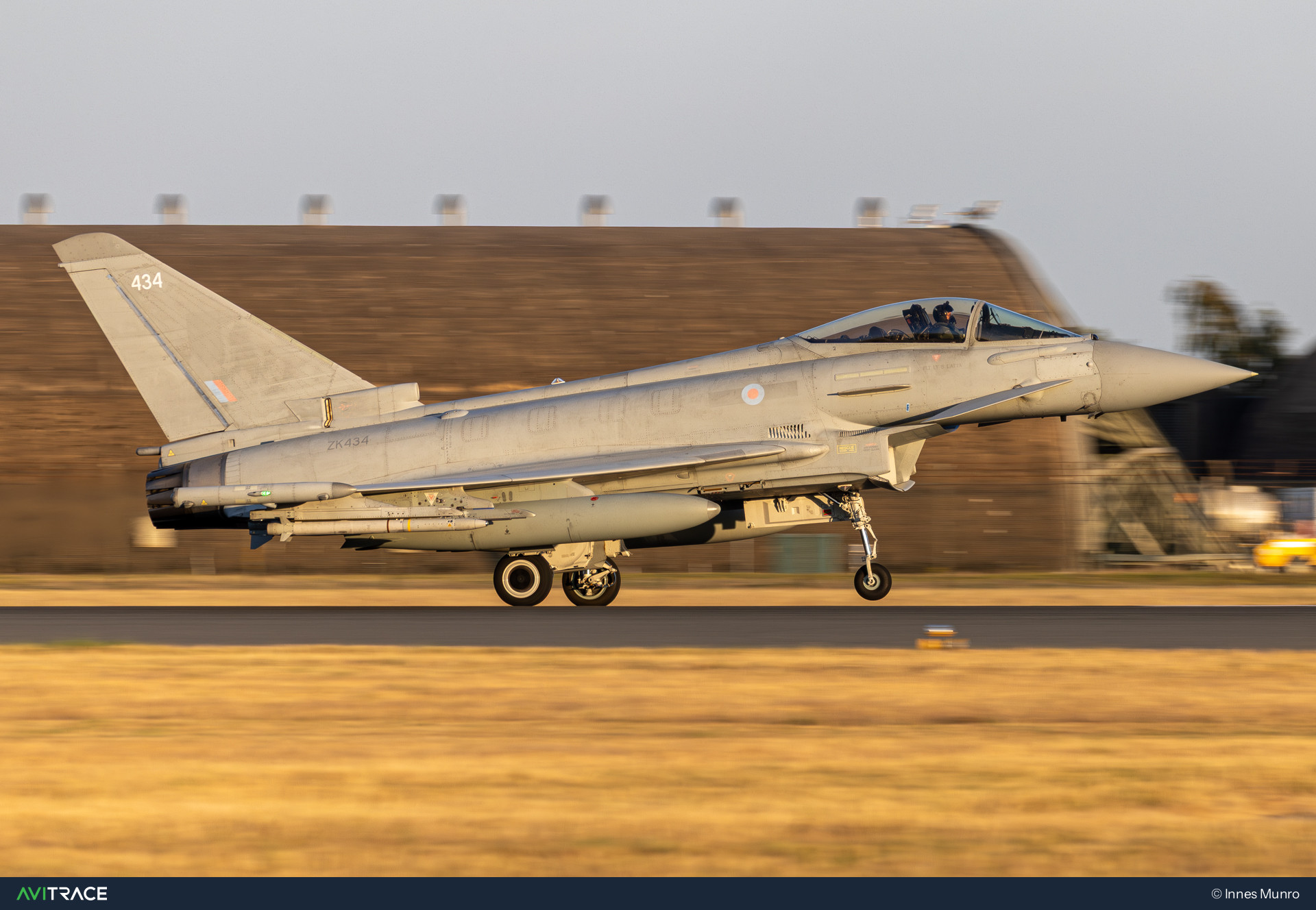 ZK434, Eurofighter Typhoon FGR4, photographed by Innes Munro