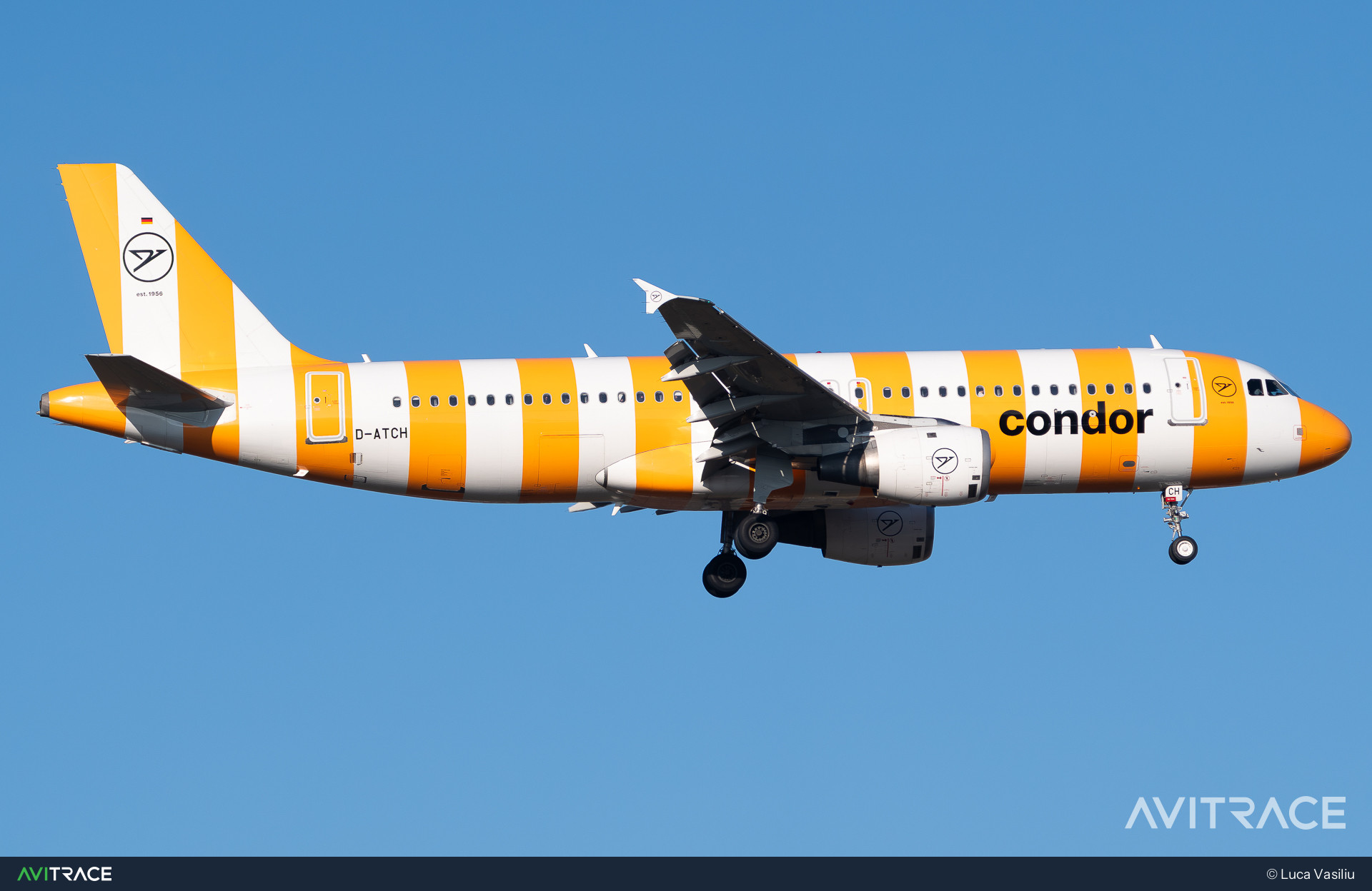 D-ATCH, Airbus A320-212, photographed by Luca Vasiliu
