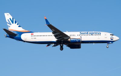 TC-SML, Boeing 737-8 MAX, photographed by Luca Vasiliu