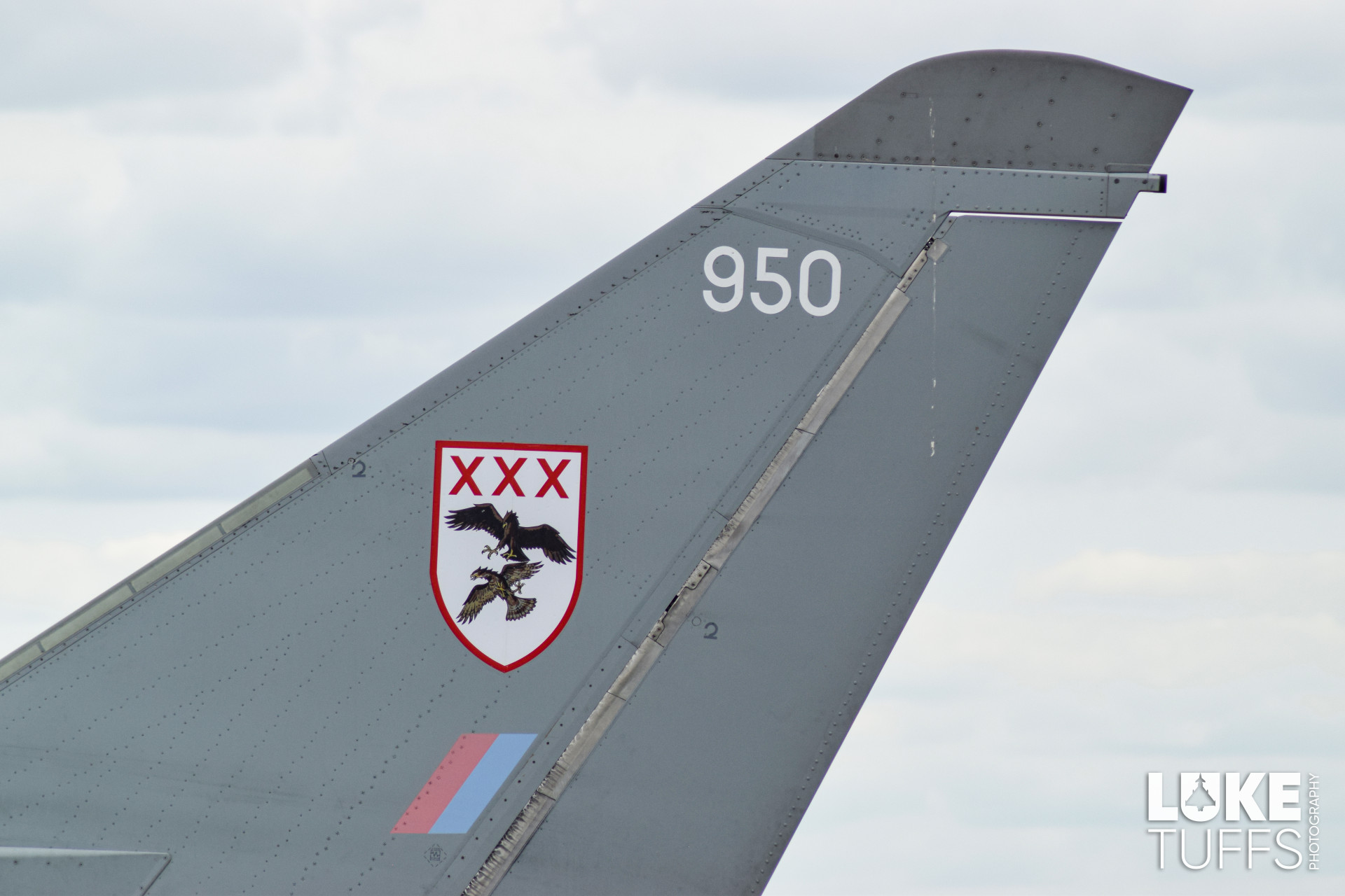 ZJ950, Typhoon FGR4, photographed by Luke Tuffs