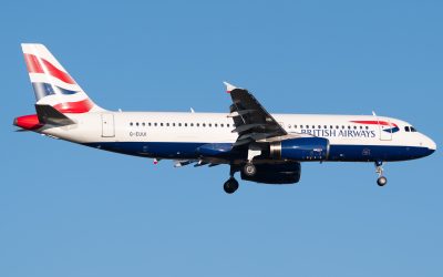 G-EUUI, Airbus A320-232, photographed by Luca Vasiliu