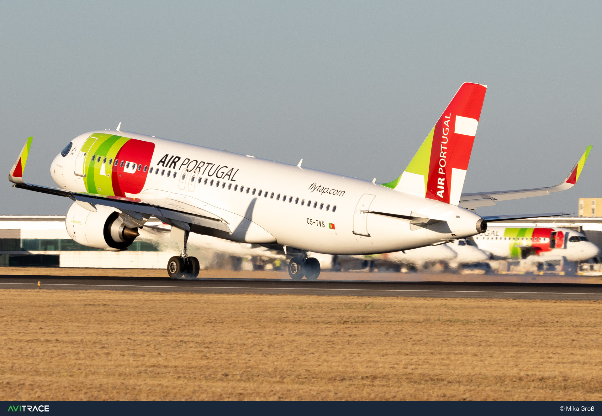 CS-TVS, Airbus A320-251N, photographed by Mika Groß
