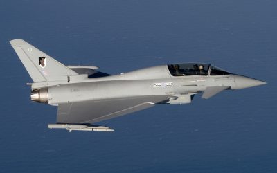 ZJ805, Eurofighter Typhoon, photographed by Chris Lofting