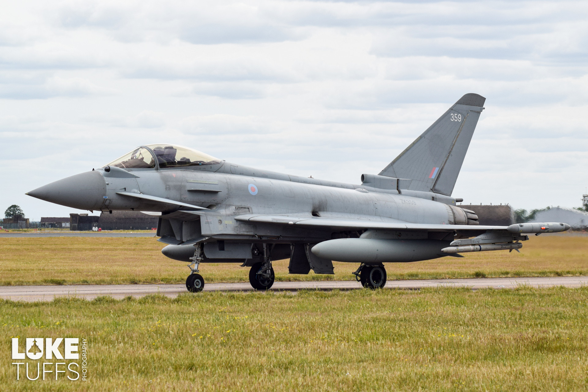 ZK359, Typhoon FGR4, photographed by Luke Tuffs