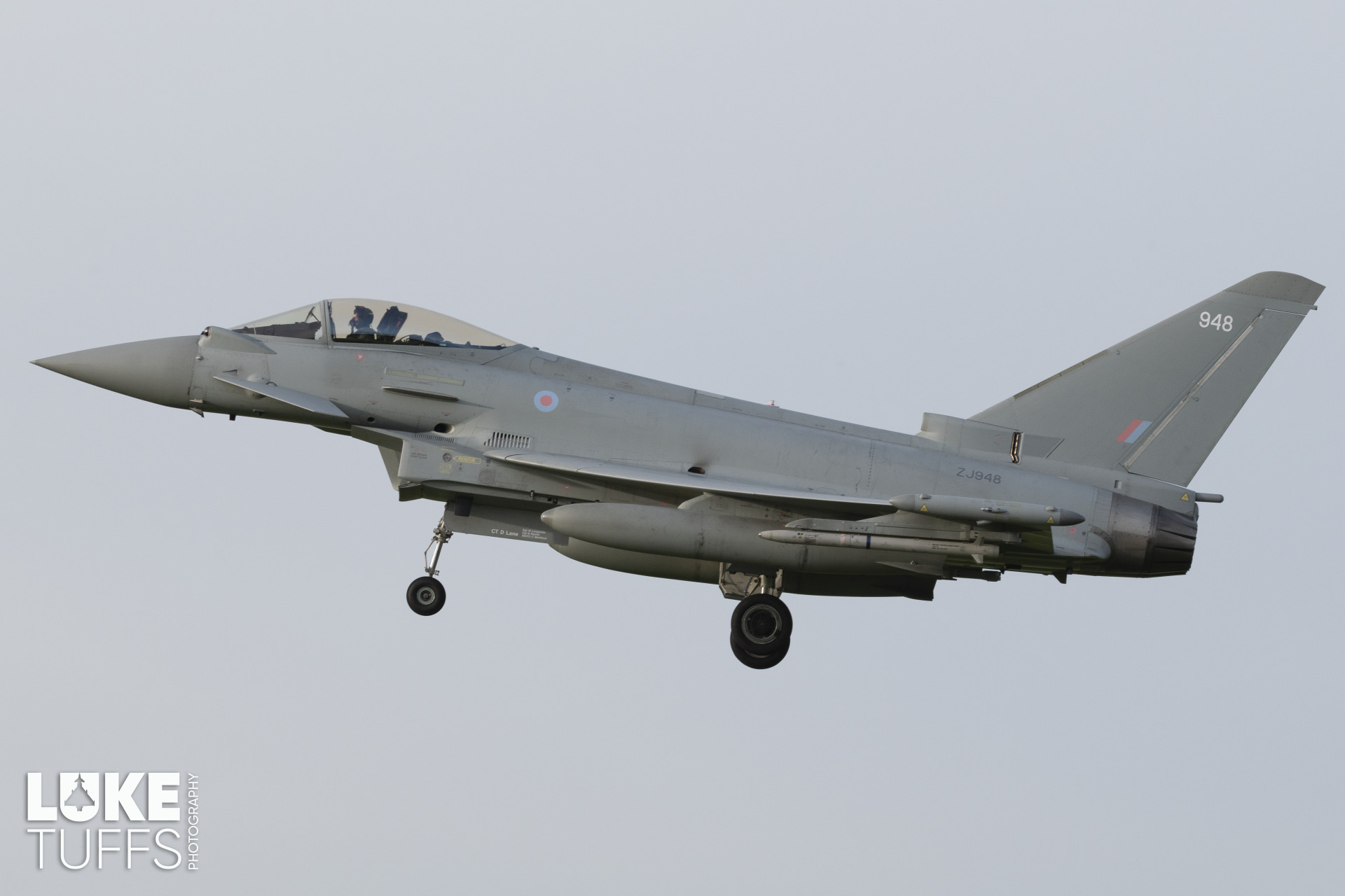 ZJ948, Eurofighter Typhoon FGR4, photographed by Luke Tuffs