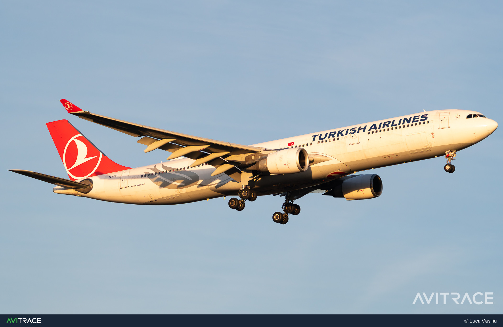 TC-JOK, Airbus A330-303, photographed by Luca Vasiliu