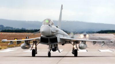 ZK431, Typhoon FGR4, photographed by Josh Wylie