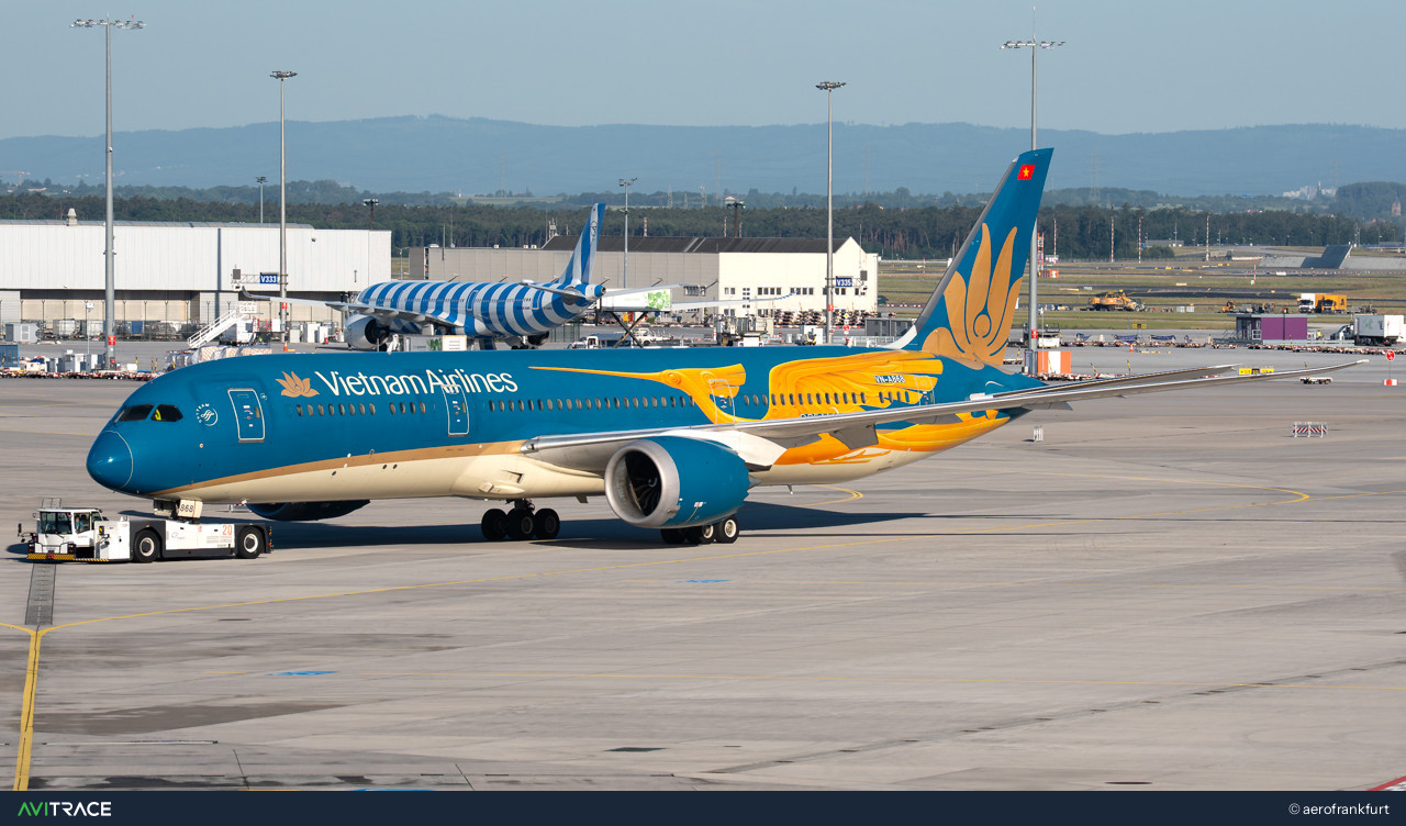 VN-A868, Boeing 787-9, photographed by aerofrankfurt