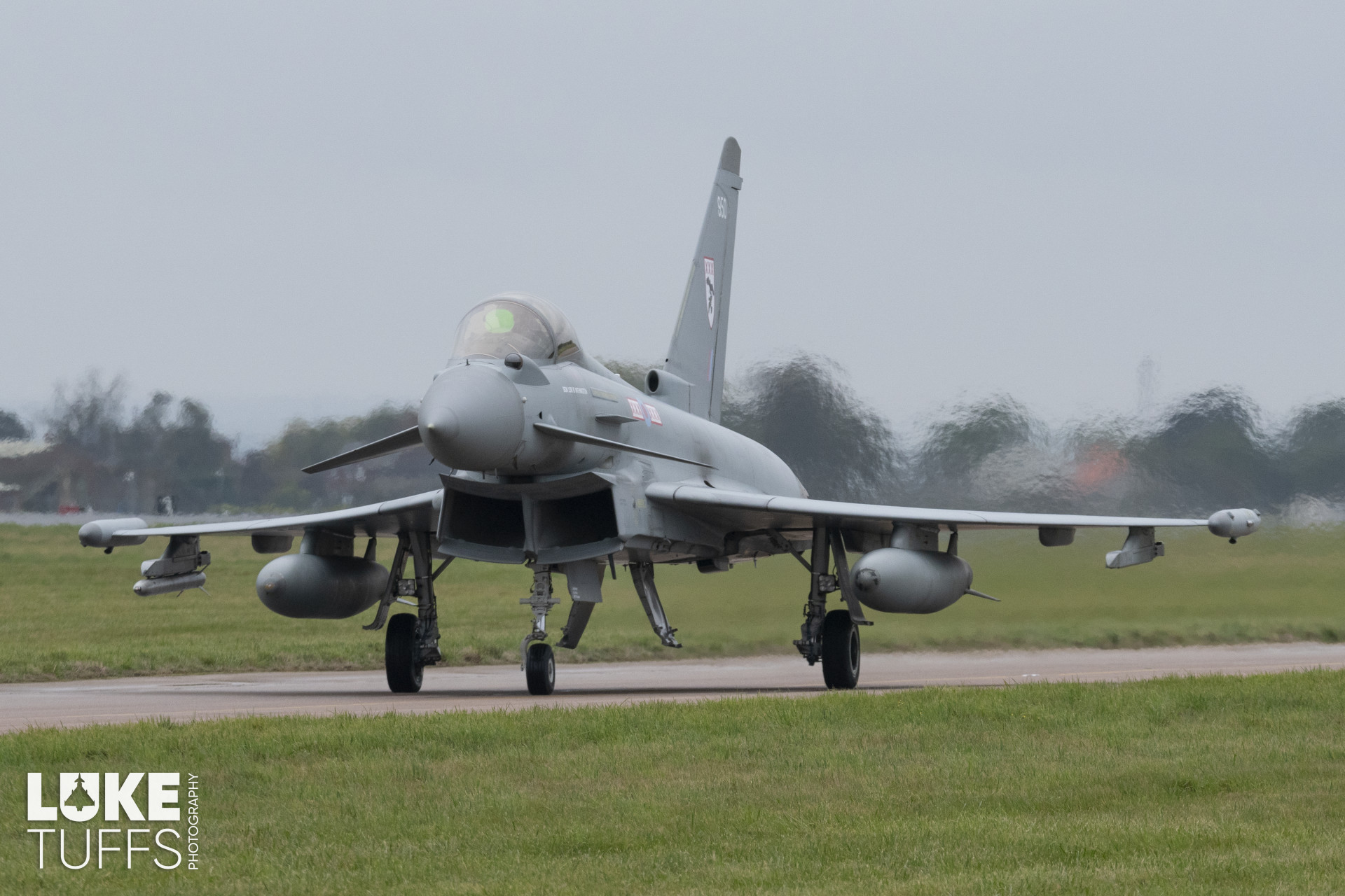 ZJ950, Typhoon FGR4, photographed by Luke Tuffs