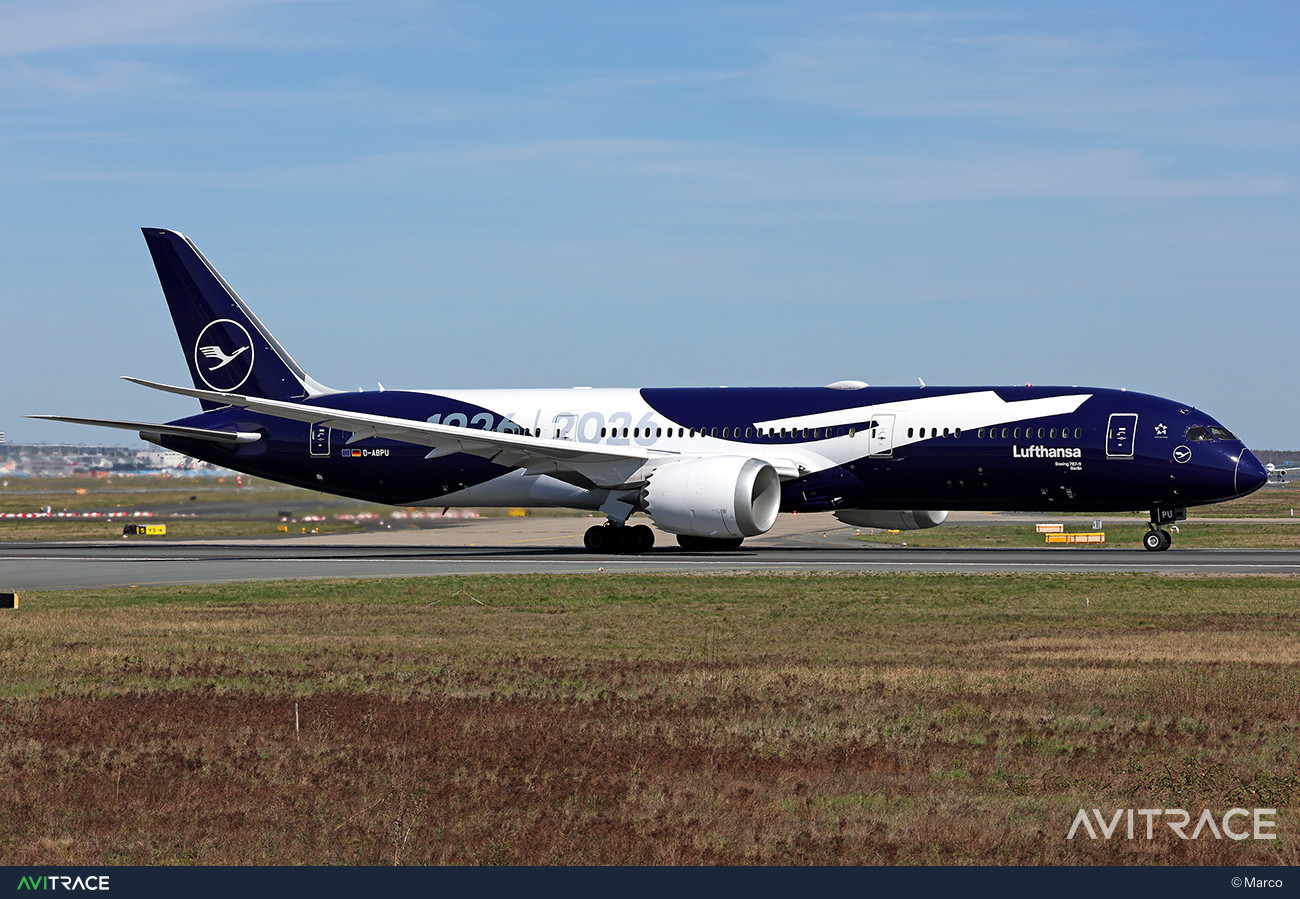 D-ABPU, Boeing 787-9, photographed by Marco