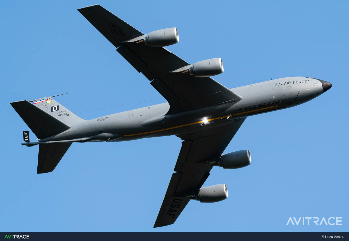 60-0324, KC-135R Stratotanker, photographed by Luca Vasiliu