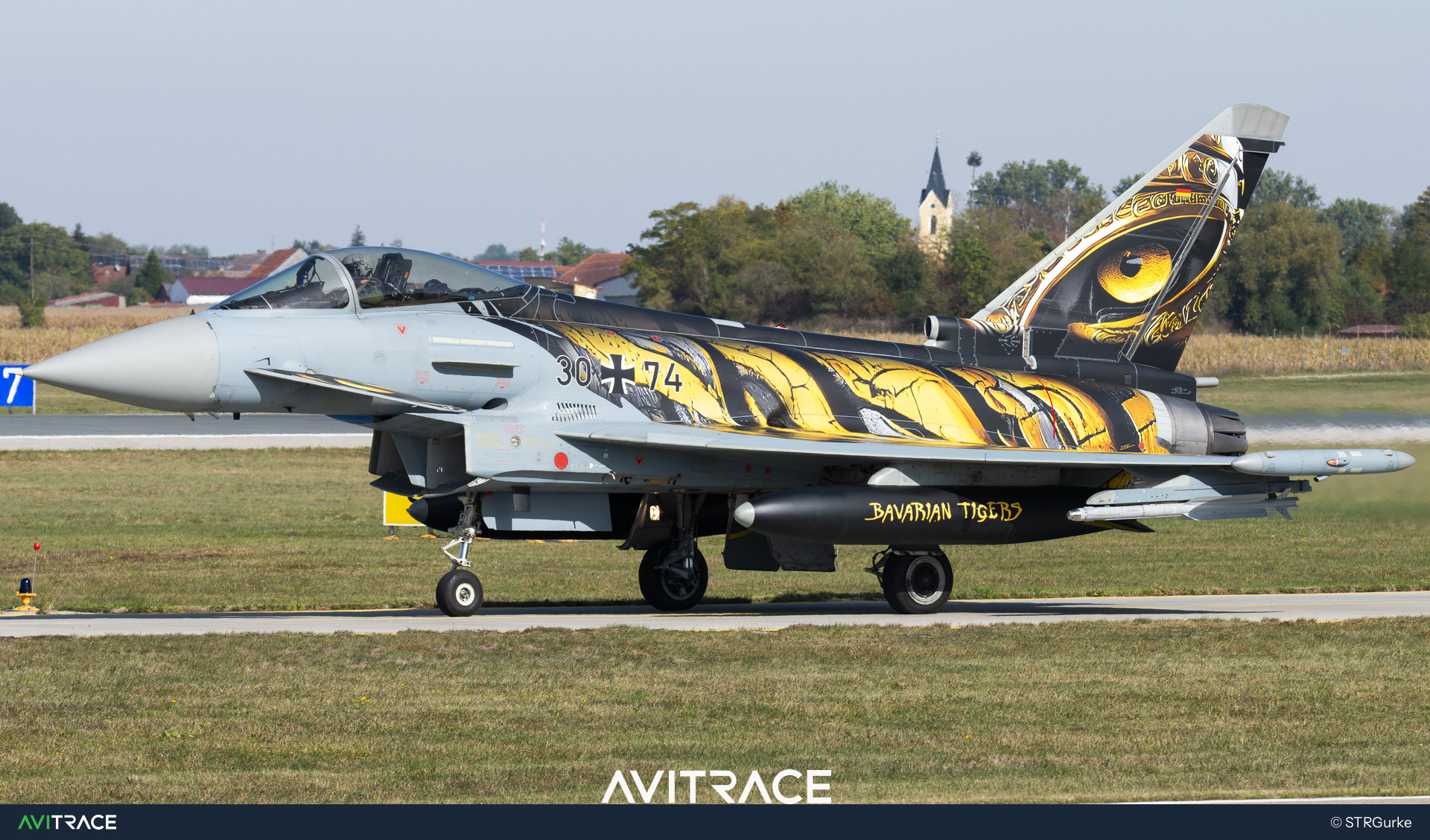 30+74, Eurofighter Typhoon EF2000, photographed by STRGurke