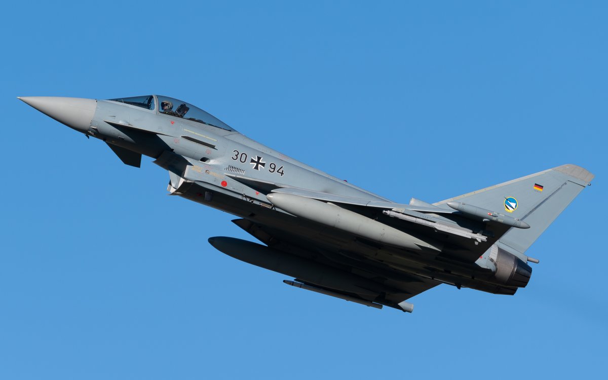 30+94, Eurofighter Typhoon EF2000, photographed by Luca Vasiliu