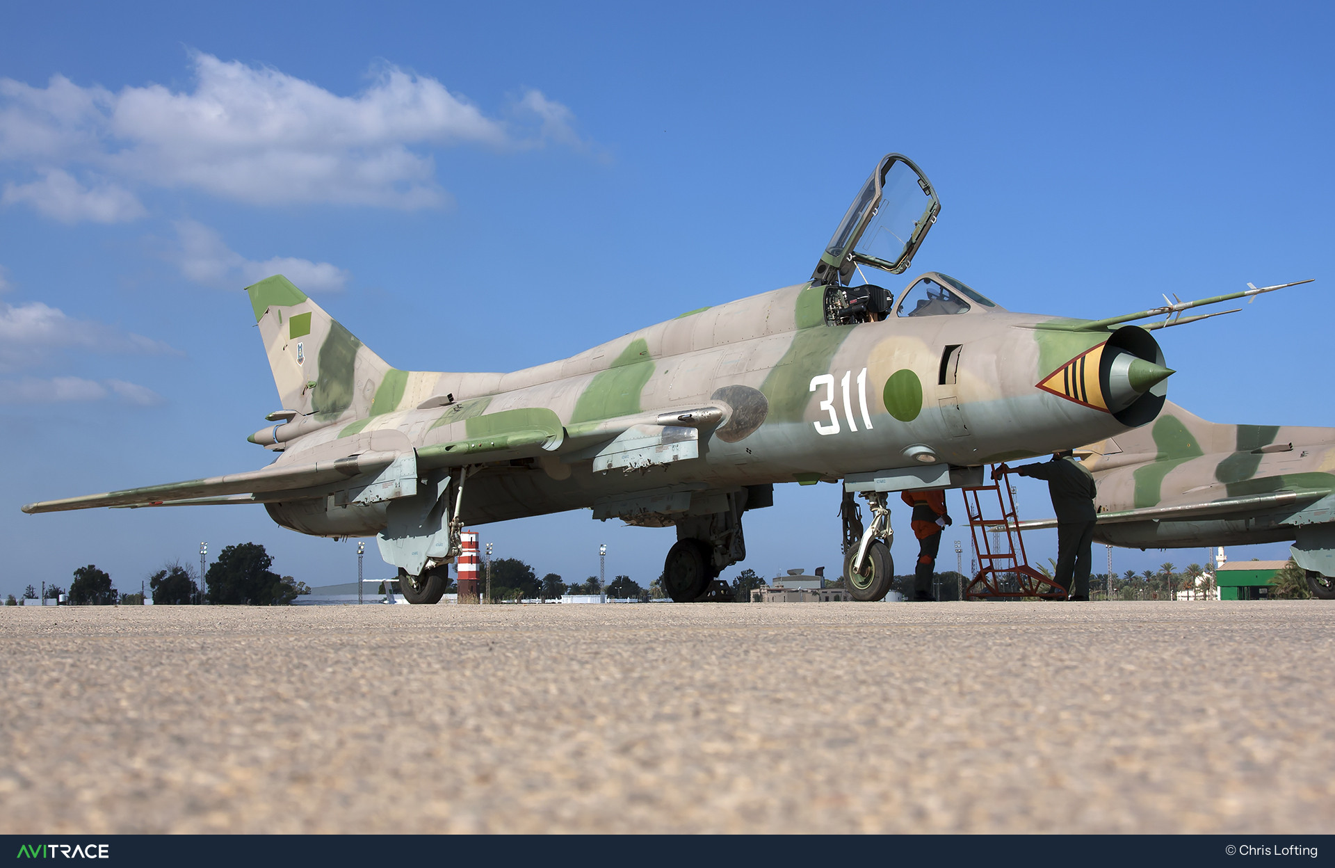 311, Su-22, photographed by Chris Lofting