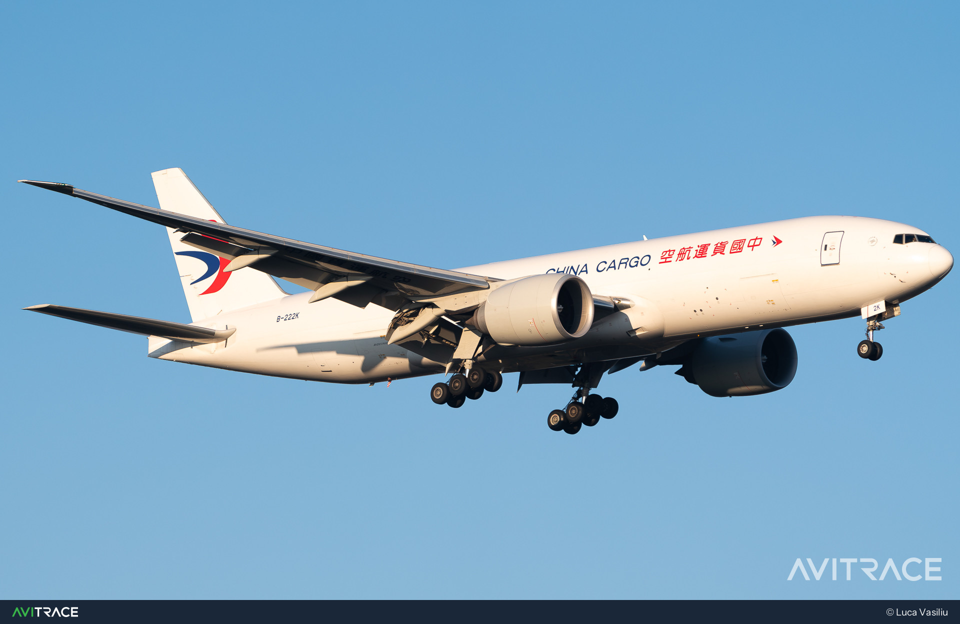 B-222K, Boeing 777-F6N, photographed by Luca Vasiliu