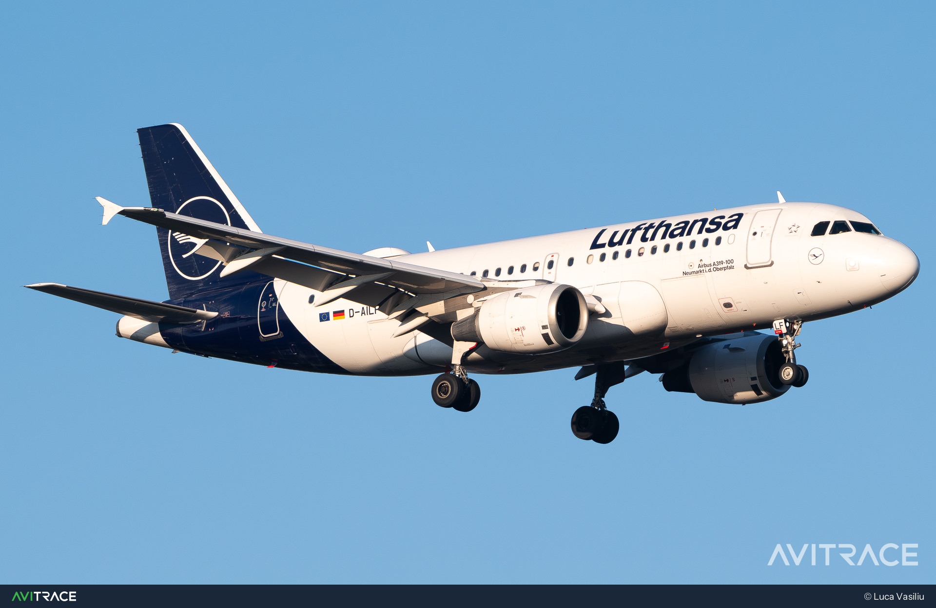 D-AILF, Airbus A319-114, photographed by Luca Vasiliu