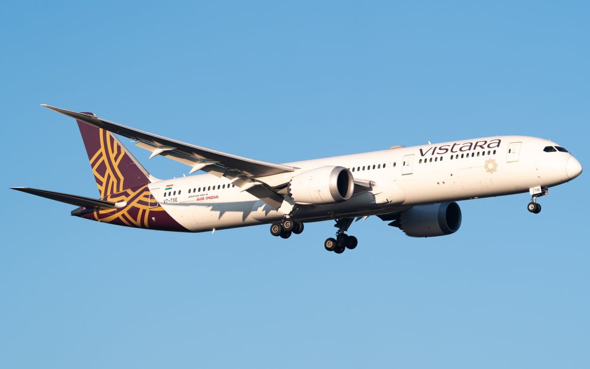 VT-TSE, Boeing 787-9 Dreamliner, photographed by Luca Vasiliu
