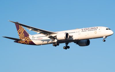 VT-TSE, Boeing 787-9 Dreamliner, photographed by Luca Vasiliu