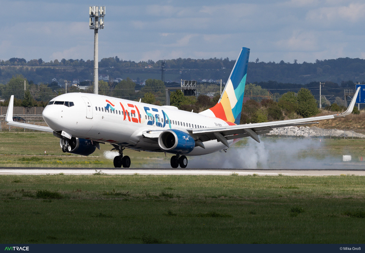 SU-RSD, Boeing 737-8EH, photographed by Mika Groß