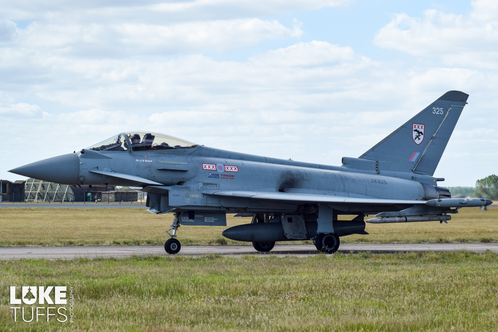 ZK325, Typhoon FGR4, photographed by Luke Tuffs
