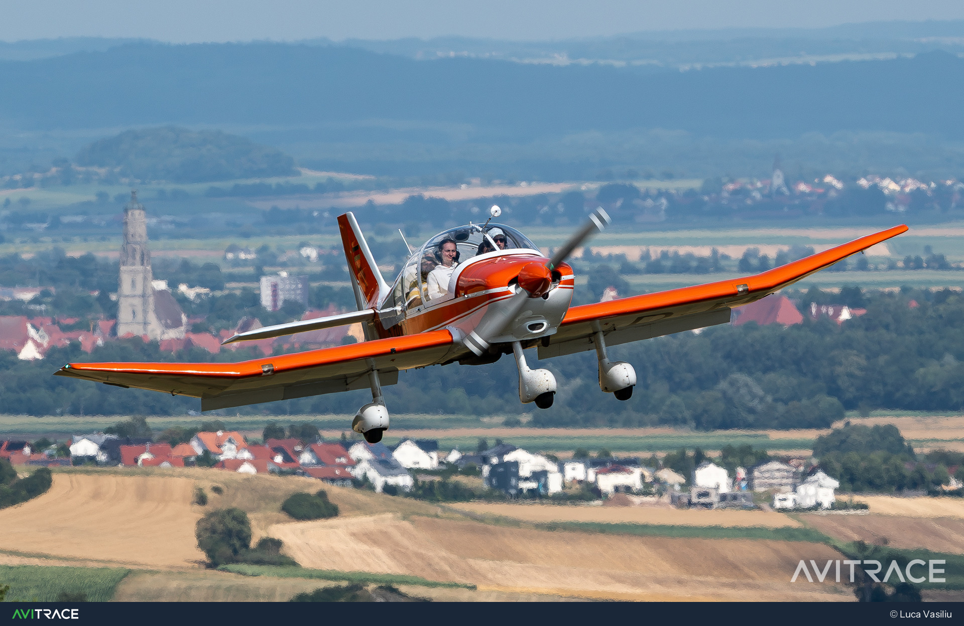 D-EHTP, Robin DR400/180R Remorqueur, photographed by Luca Vasiliu