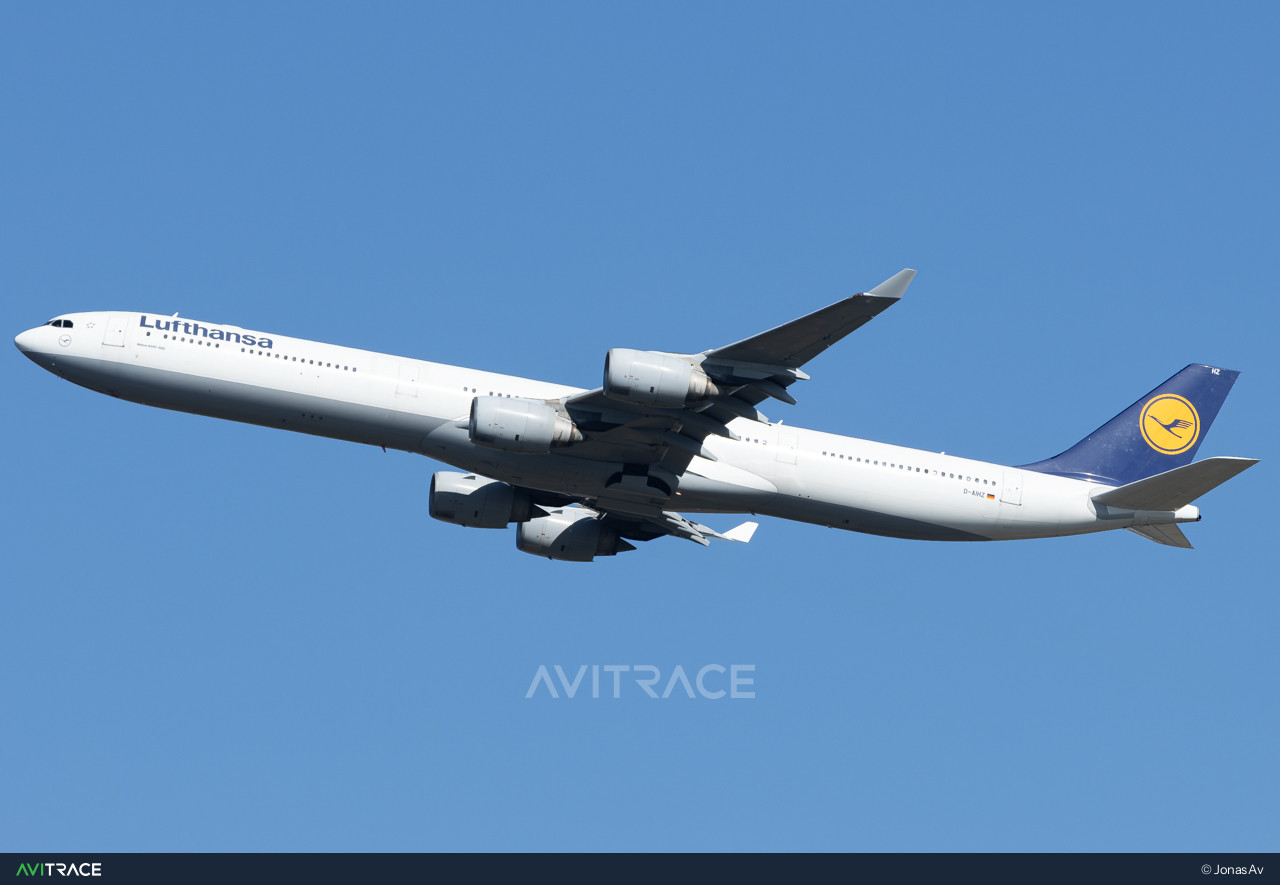 D-AIHZ, Airbus A340-642, photographed by JonasAv