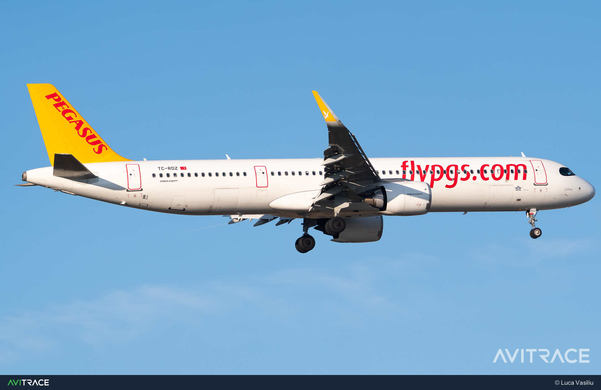 TC-RDZ, Airbus A321-251NX, photographed by Luca Vasiliu