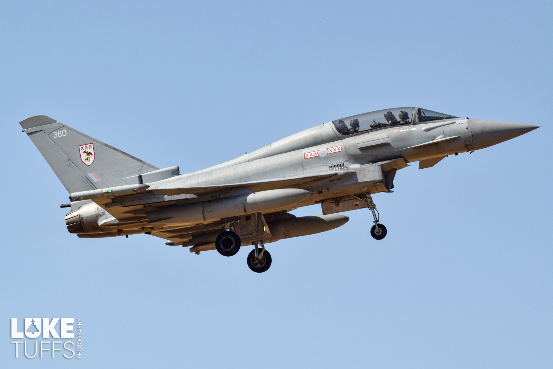 ZK380, Typhoon T3, photographed by Luke Tuffs