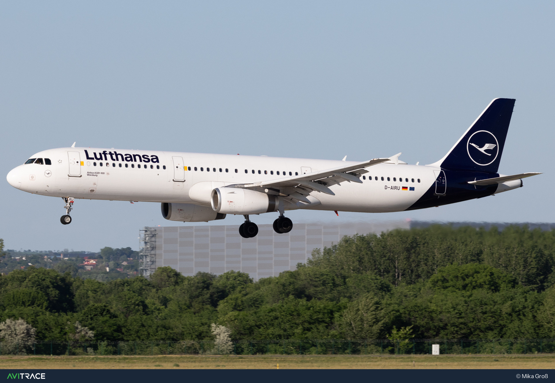 D-AIRU, Airbus A321-131, photographed by Mika Groß
