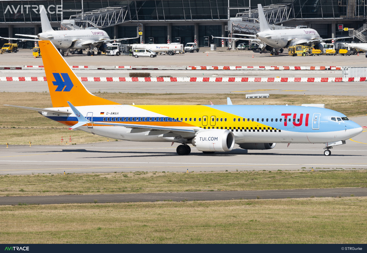 D-AMAH, 737-8 MX, photographed by STRGurke
