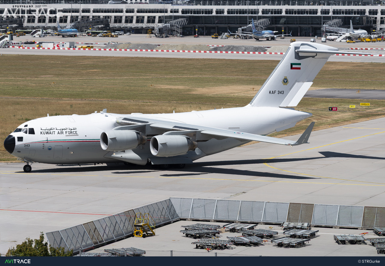 KAF343, C17 Globemaster, photographed by STRGurke