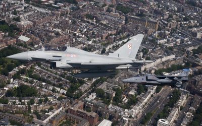 ZJ812, Eurofighter Typhoon, photographed by Chris Lofting