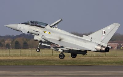 ZJ811, Eurofighter Typhoon, photographed by Chris Lofting