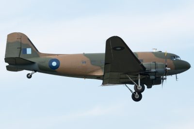 ZA947, C-47A Dakota, photographed by Luke Tuffs
