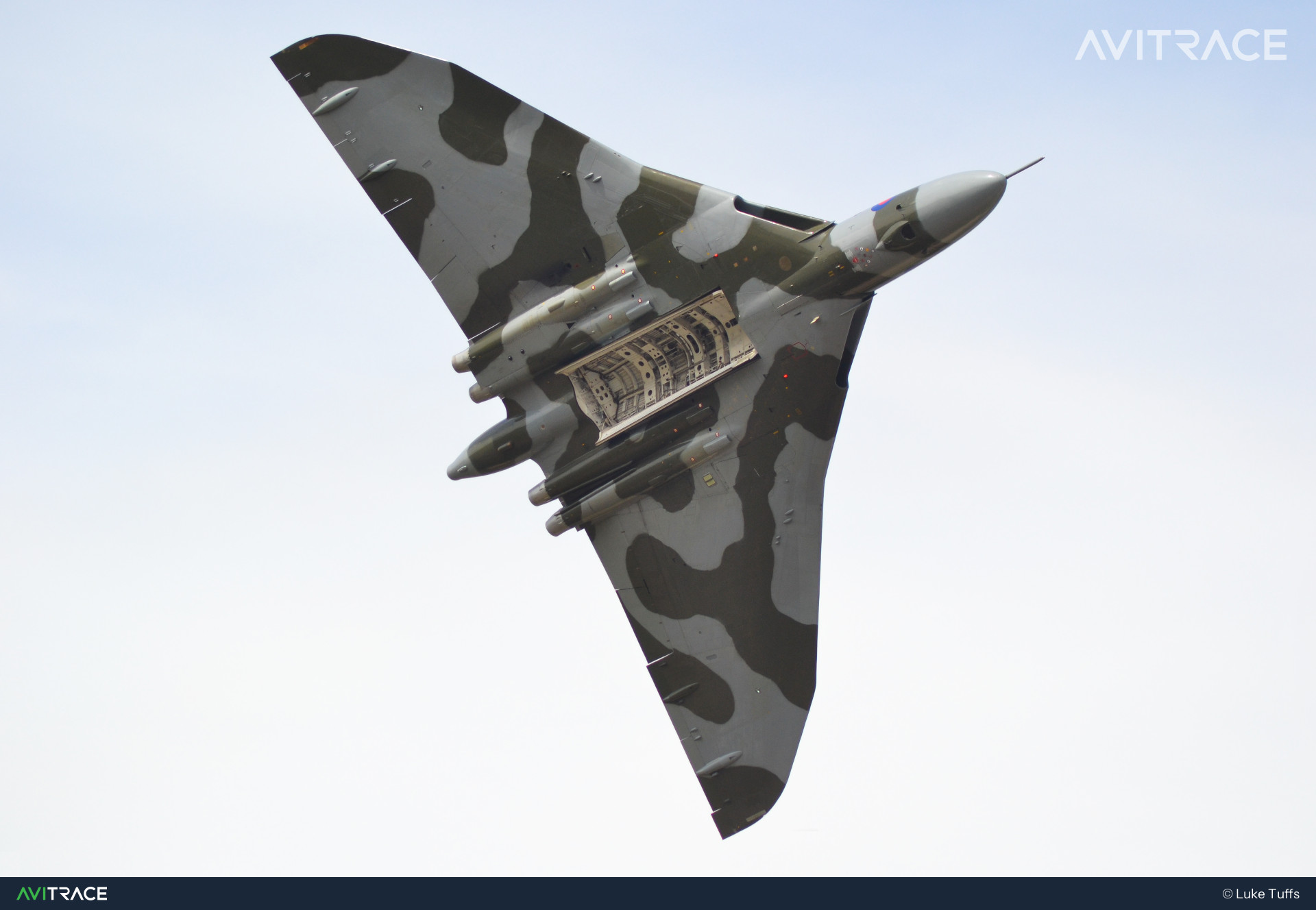 Aircraft #145, Vulcan B2, photographed by Luke Tuffs