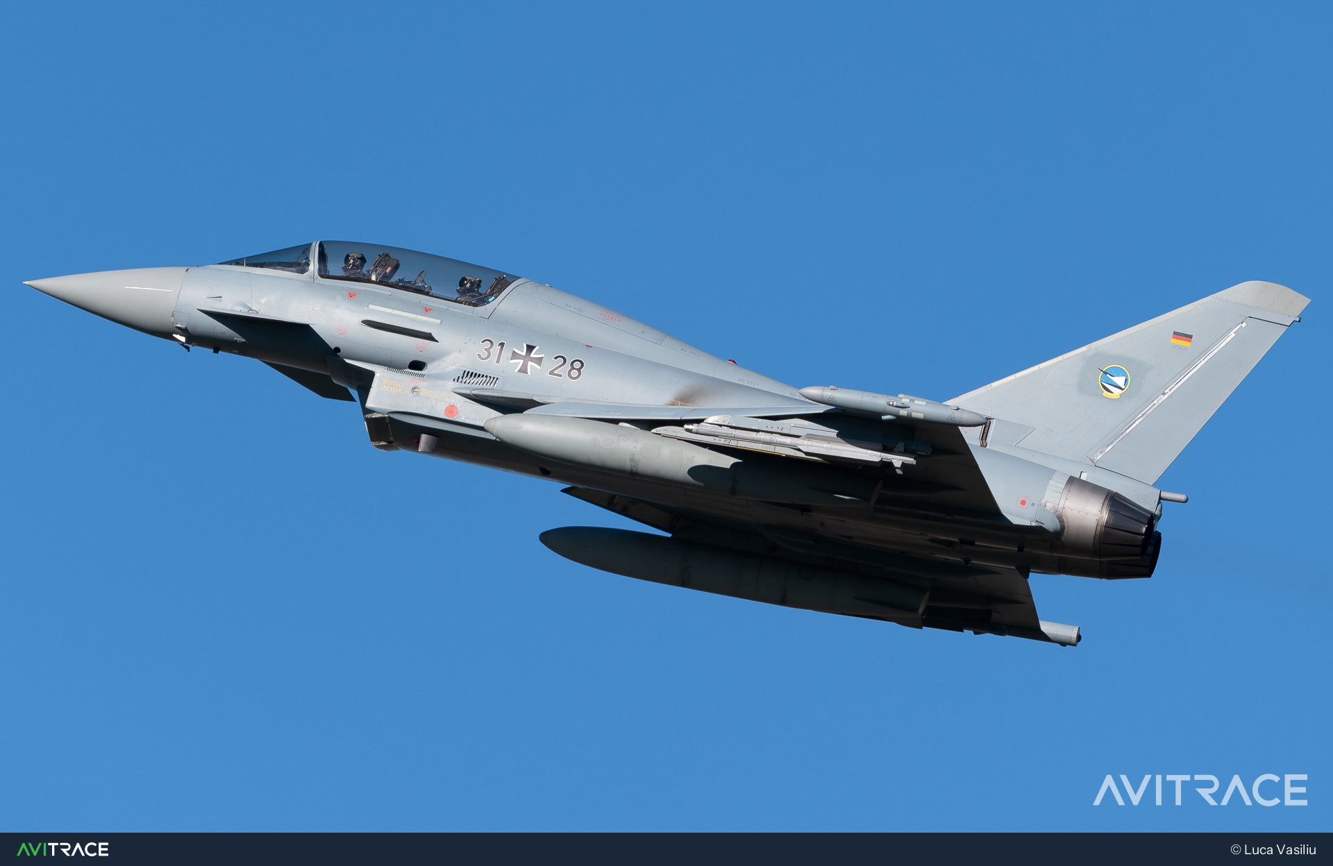 31+28, Eurofighter Typhoon EF2000, photographed by Luca Vasiliu
