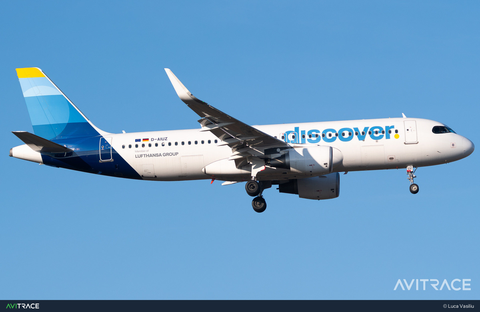 D-AIUZ, Airbus A320-214, photographed by Luca Vasiliu